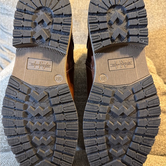 Men's Ashford Hayes Cade Brown Leather Boots Size 9 - Picture 4 of 8